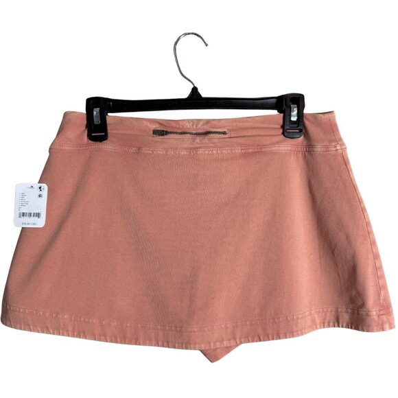 FP Movement Free People Hot Shot Mini Skort Womens Large Petal Orange Active NWT - Picture 4 of 14